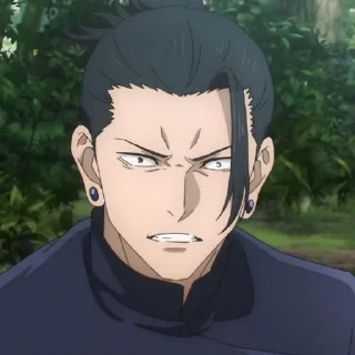 😠 emoji Getou Suguru Telegram sticker 16 of 45
