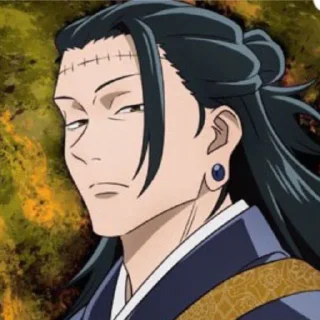 🪔 emoji getou suguru. Telegram sticker 11 of 110