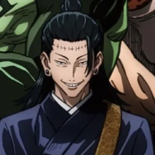 🪔 emoji getou suguru. Telegram sticker 10 of 110