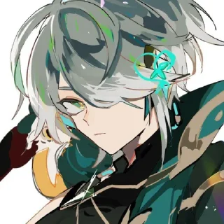 🍃 emoji Аль—Хайтам хот мен дэмн @ApocaIlIypse Telegram sticker 4 of 25