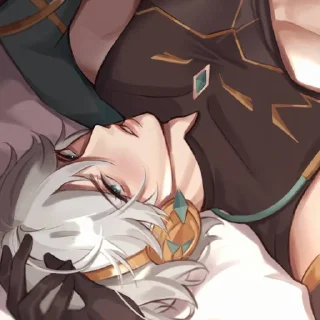 🍃 emoji Аль—Хайтам хот мен дэмн @ApocaIlIypse Telegram sticker 16 of 25