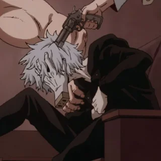 Sticker from shigaraki tomura