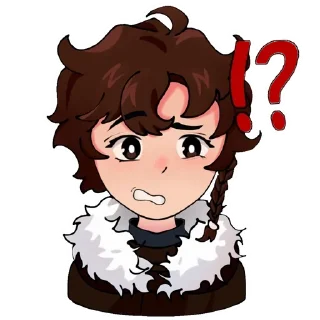 ⁉️ emoji Ашра♡ от: @Ali_ctrh Telegram sticker 2 of 6