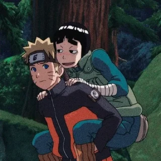 Sticker from rock lee!!🍃❤️