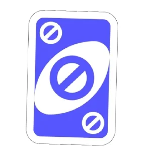 Sticker from Uno