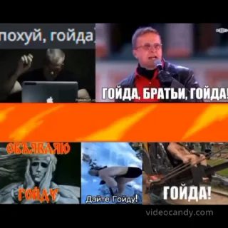 Sticker from Гойда