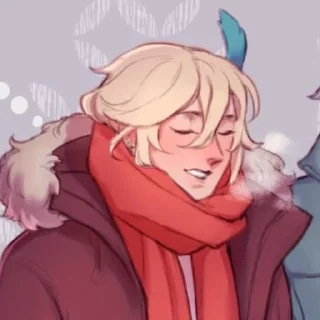 🧣 emoji Кави Telegram sticker 6 of 120