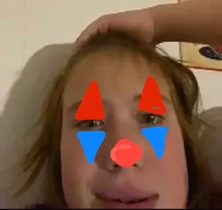 🤡 emoji Uffff Telegram sticker 16 of 17