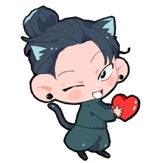 Sticker from Магическая битва 
Взято из: @jjkhollow