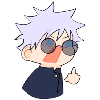 Sticker from Магическая битва 
Взято из: @jjkhollow