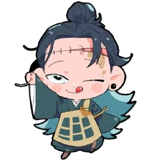 Sticker from Магическая битва 
Взято из: @jjkhollow