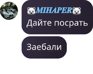 💩 emoji Стикеры с балбесами от @Sad_Hedgeh00g Telegram sticker 5 of 43