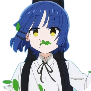 🌿 emoji Стикеры от басиста с басисткой Telegram sticker 19 of 35