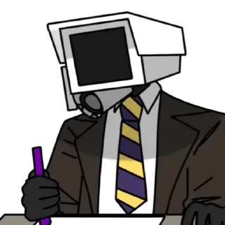 ✍️ emoji Skibidi Toilet (Raii OwO) @DushkaDofi Telegram sticker 13 of 76