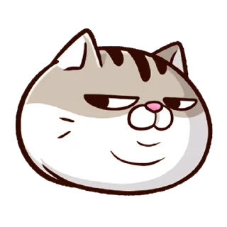 😕 emoji Ami Fat Cat 2 Telegram sticker 7 of 120