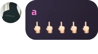 🖕 emoji тигры арр🐅 pack by @QuotLyBot Telegram sticker 16 of 29