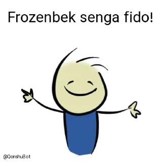 🤗 emoji Frozenbek @Qonshubot Telegram sticker 18 of 31