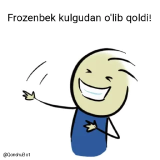 🤣 emoji Frozenbek @Qonshubot Telegram sticker 23 of 31
