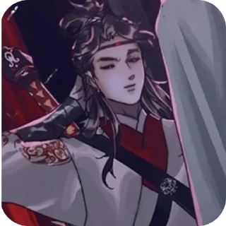 🖼 emoji Лан Цяньцю "@LightBlackT_T Telegram sticker 7 of 120