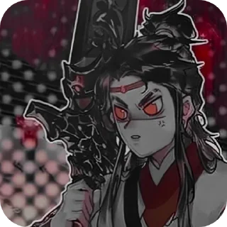 🖼 emoji Лан Цяньцю "@LightBlackT_T Telegram sticker 12 of 120