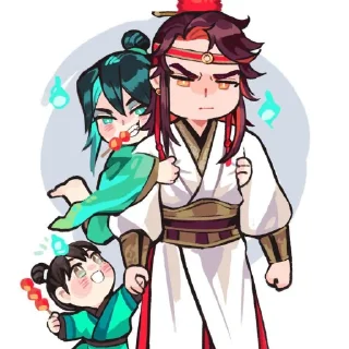 🧥 emoji Лан Цяньцю "@LightBlackT_T Telegram sticker 16 of 120