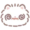 😵‍💫 emoji ૮꒰ ｡っ -｡꒱ఎ   ⃝@mewsticks ⊹  ◜ ♡  𝅭 Telegram sticker 12 of 40