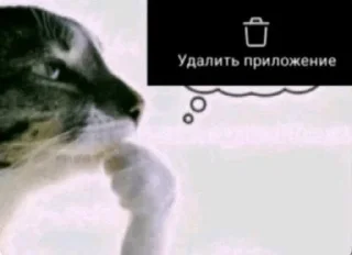 Sticker from пошло нахуй