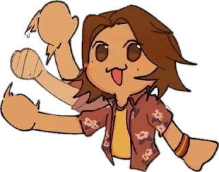 🌺 emoji Daisuke Mouthwashin Telegram sticker 13 of 120
