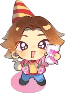 🌺 emoji Daisuke Mouthwashin Telegram sticker 14 of 120
