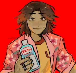 🌺 emoji Daisuke Mouthwashin Telegram sticker 18 of 120