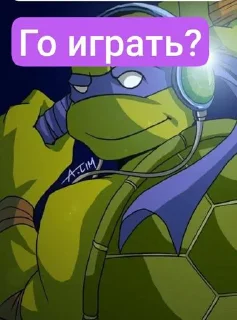 ⭐️ emoji Ninja turtles @Stikerhi_bot Telegram sticker 22 of 108