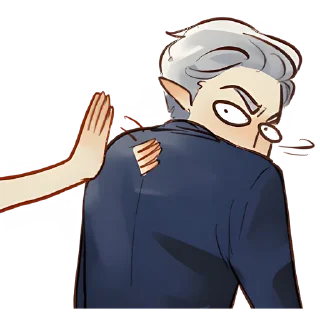 😒 emoji Эльф в костюме 2 @Nyasticks Telegram sticker 18 of 33