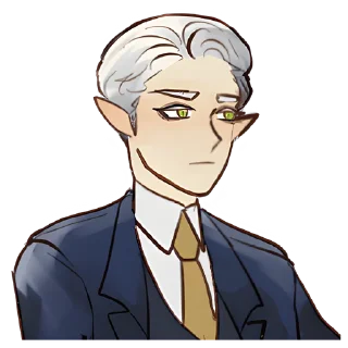Sticker from Эльф в костюме 2 @Nyasticks