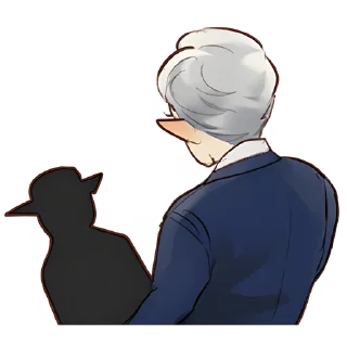 Sticker from Эльф в костюме 2 @Nyasticks