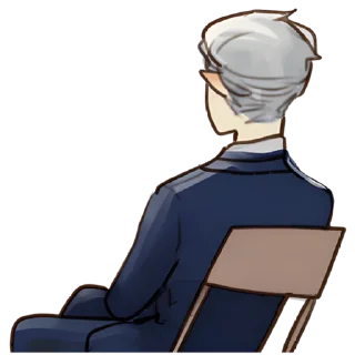 😶 emoji Эльф в костюме 2 @Nyasticks Telegram sticker 6 of 33