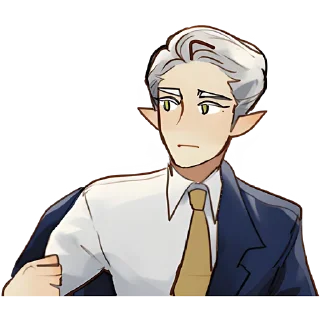 😒 emoji Эльф в костюме 2 @Nyasticks Telegram sticker 24 of 33