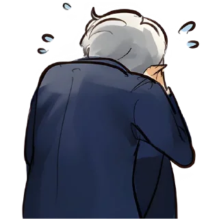 😭 emoji Эльф в костюме 2 @Nyasticks Telegram sticker 9 of 33