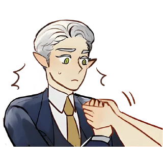 😳 emoji Эльф в костюме 2 @Nyasticks Telegram sticker 12 of 33