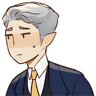 😅 emoji Эльф в костюме 2 @Nyasticks Telegram sticker 14 of 33