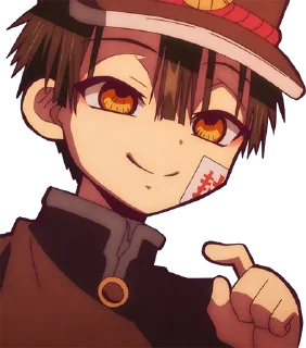 😏 emoji Hanako-kun @keiriststicks Telegram sticker 12 of 84