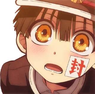 😲 emoji Hanako-kun @keiriststicks Telegram sticker 15 of 84