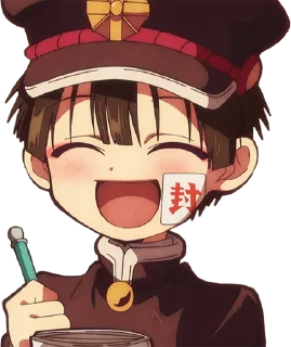 😄 emoji Hanako-kun @keiriststicks Telegram sticker 3 of 84