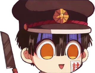 🙂 emoji Hanako-kun @keiriststicks Telegram sticker 19 of 84