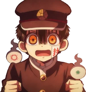 😶 emoji Hanako-kun @keiriststicks Telegram sticker 17 of 84