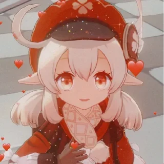 🥰 emoji Klee × Рыцарь Искорка Telegram sticker 6 of 43