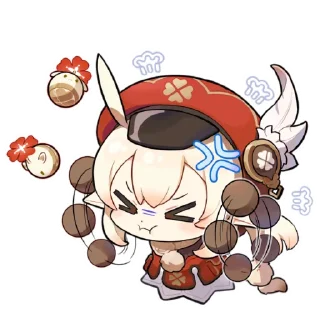 💢 emoji Klee × Рыцарь Искорка Telegram sticker 12 of 43