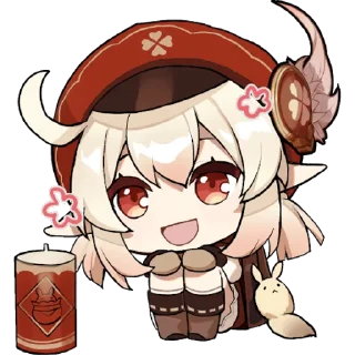 🧨 emoji Klee × Рыцарь Искорка Telegram sticker 19 of 43