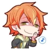 🧡 emoji akito shinonome @ruiifan Telegram sticker 14 of 52