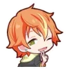 🧡 emoji akito shinonome @ruiifan Telegram sticker 12 of 52