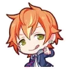🧡 emoji akito shinonome @ruiifan Telegram sticker 10 of 52